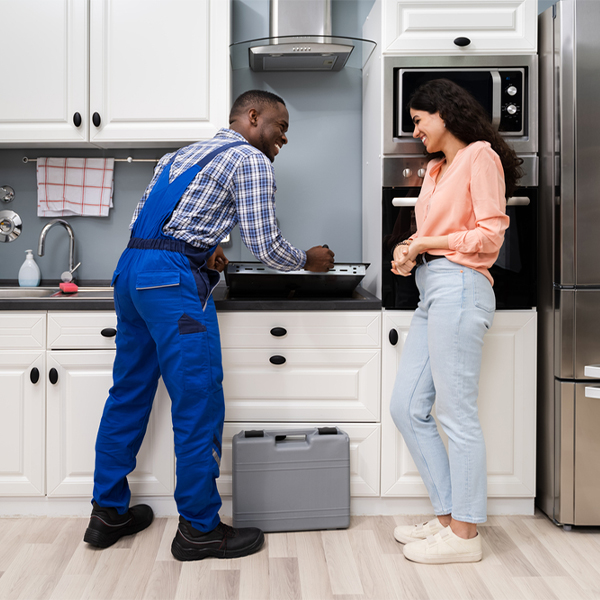 what kind of warranty do you offer on your cooktop repair services in Wayside TX